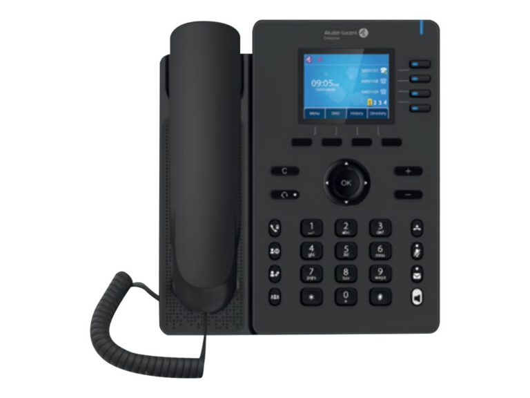 ALCATEL LUCENT ENTERPRISE - DeskPhone SIP de base ALE-3 double port Gigabit Ethernet – Alcatel-Lucent Enterprise