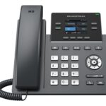 GRANDSTREAM - Professional P Phone, 4 SIP accounts, 4 lines, 2x GbE PoE, 320x240 (2.4) color LCD, 5V/0.6A PSU