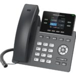 GRANDSTREAM - Professional P Phone, 4 SIP accounts, 4 lines, 2x Ethernet 10/100 PoE, 320x240 (2.4) color LCD, no PSU