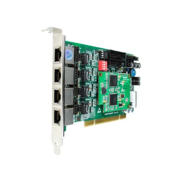 OpenVox BE400P Carte PCI 4 Ports BRI avec Echo Cancellation