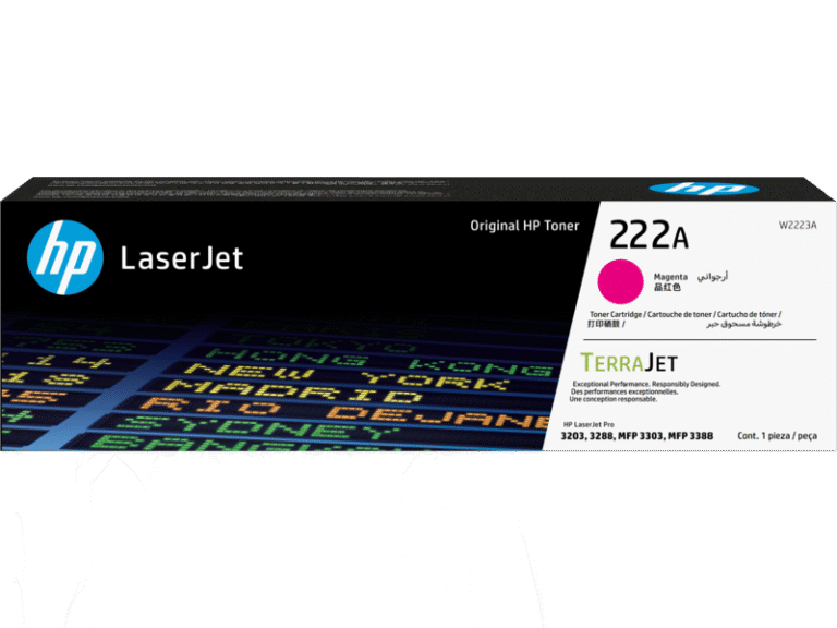HP 222A Magenta – Toner HP LaserJet d’origine (W2223A)