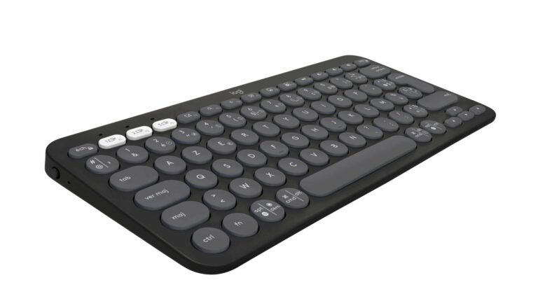 Clavier sans fil Logitech Pebble Keys 2 K380s – Graphite (920-011803)