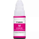 Canon GI-490 M Magenta – Bouteille d’encre Canon d’origine (0665C001AB) (0665C001AA)