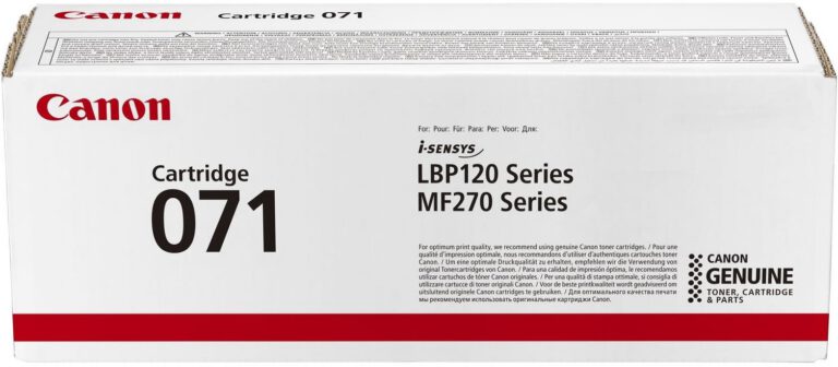 Canon 071 Noir – Toner Canon d’origine (5645C002AA)