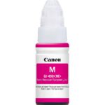 Canon GI-490 M Magenta – Bouteille d’encre Canon d’origine (0665C001AA) (0665C001AB)