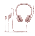 Casque Logitech H390 USB – Rose (981-001281) – Image 11