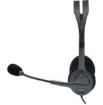 Casque Logitech H111 stéréo professionnel – Jack 3,5 mm (981-000593) – Image 3