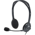 Casque Logitech H111 stéréo professionnel – Jack 3,5 mm (981-000593) – Image 2
