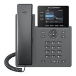 GRANDSTREAM - Professional P Phone, 3 SIP accounts, 3 lines, 2x GbE PoE, 320x240 (2.8) color LCD, 12 virtual BLF keys, 5V/0.6A PSU