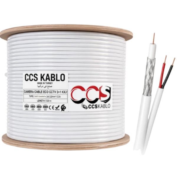 Câble Réseau UTP CAT6 CCA PVC Orange CCS KABLO 305m