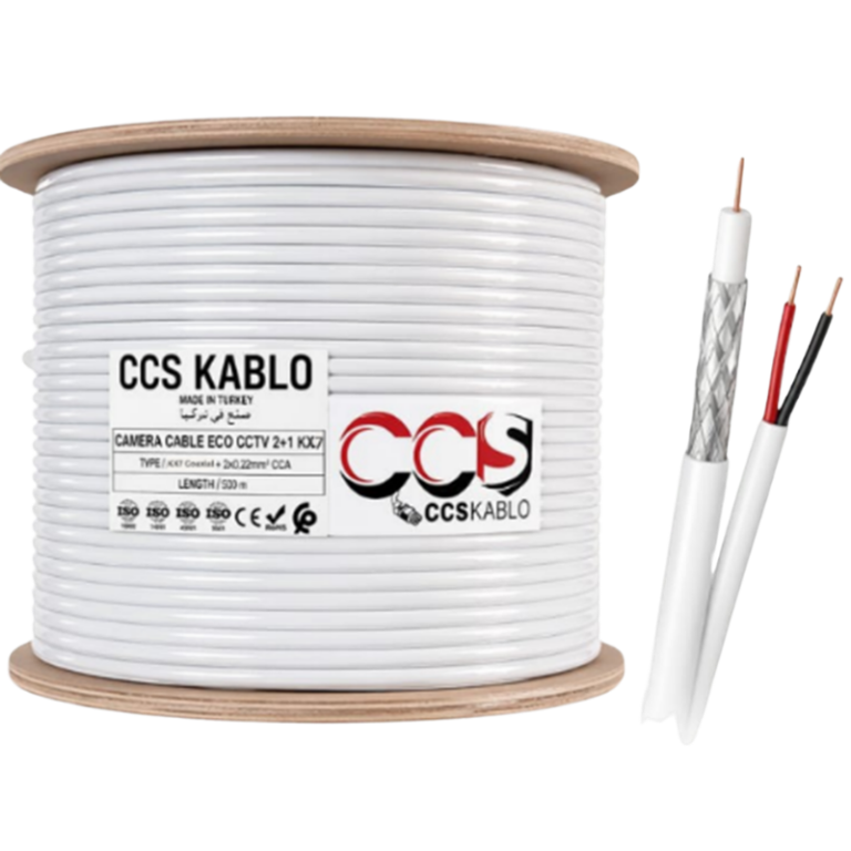 Câble Réseau UTP CAT6 CCA PVC Orange CCS KABLO 305m