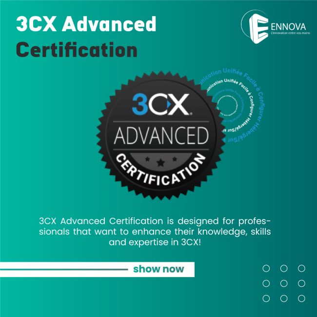 Certification avancée 3CX