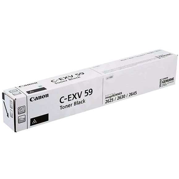 Canon C-EXV 59 Noir – Toner Canon LaserJet d’origine (3760C002AA)