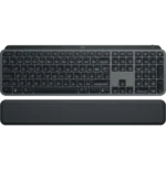 Clavier sans fil Logitech MX Keys Plus avec repose-poignets – AZERTY (920-009406)