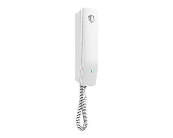 GRANDSTREAM - Hotel Bathroom IP Phone, 2 SIP accounts, 2 lines, 1x Ethernet 10/100 PoE, no LCD, no PSU, White