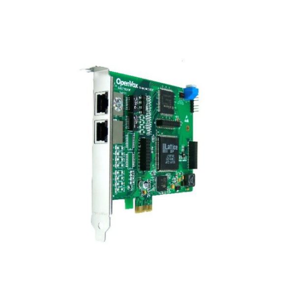 OpenVox D210E Carte PCI-E 2 Ports T1/E1/J1