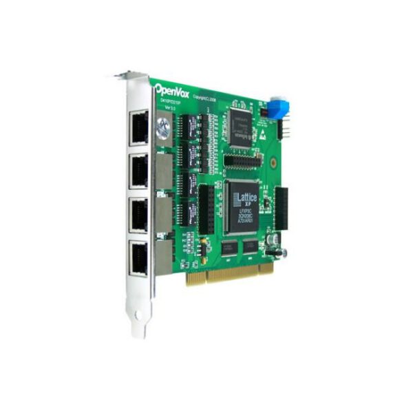 OpenVox D410P Carte PCI 4 Ports T1/E1/J1