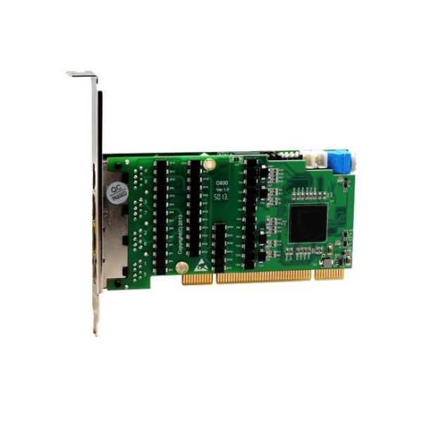 OpenVox DE830P Carte PCI 8 Ports T1/E1/J1 avec Echo Cancellation