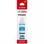 Bouteille d’encre Canon GI-490C – Cyan (0664C001AA) (0664C001AB) – Image 5