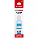 Bouteille d’encre Canon GI-490C – Cyan (0664C001AA) (0664C001AB) – Image 6