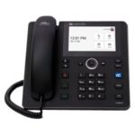 AUDIOCODES - Teams C455HD TAA IP-Phone PoE GbE black with integrated BT and Dual Band Wi-Fi