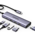Adaptateur HUB USB-C Ugreen 5 en 1 (15596) – Image 2