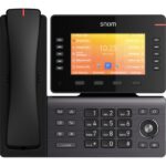 SNOM - Snom D892M, built-in DECT receiver, 5.0 inch adjustable colours LCD, Bluetooth, Wi-Fi, 10 BLF