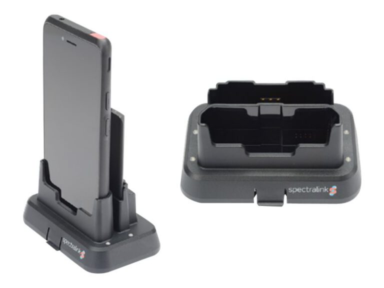 SPECTRALINK - Versity 95/96-Series Desktop Dual Charger (can charge one Versity smartphone and one spare battery pack simultaneously). Power supply not included. Order Power supply EQD87200 separately.