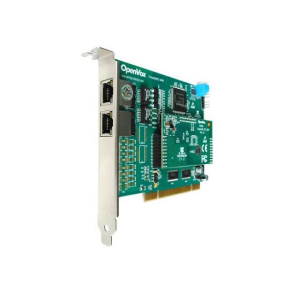 OpenVox DE210P Carte PCI 2 Ports T1/E1/J1 avec Echo Cancellation