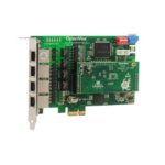 OpenVox DE410E Carte PCI-E 4 Ports T1/E1/J1 avec Echo Cancellation