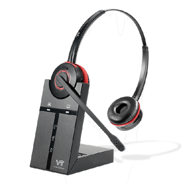 VBeT VT9400 Casque VoIP Sans Fil DECT Duo
