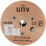 UV-UTP6A-300-BC23AWG-DCA-R-W – Câble Réseau Cat 6A U/UTP – Uniview Maroc – Image 7