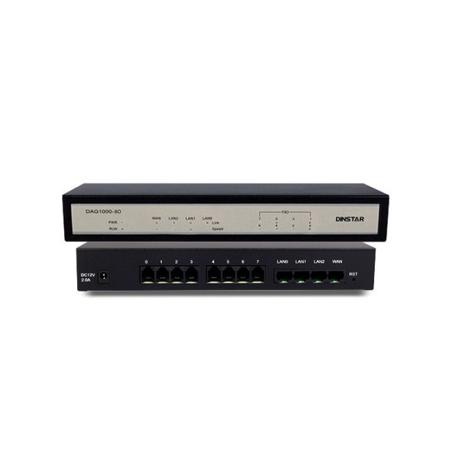 Dinstar DAG1000-8S Passerelle VoIP FXS