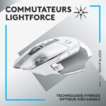 Souris Gamer Sans Fil Logitech G502 X lightspeed – Blanc (910-006190) – Image 10