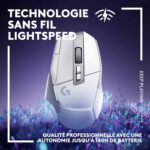 Souris Gamer Sans Fil Logitech G502 X lightspeed – Blanc (910-006190) – Image 7
