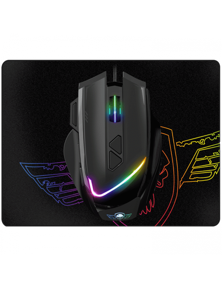 Ensemble Souris avec fil et tapis souris Spirit of Gamer Pro-M3 (Pro-M3)