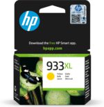 HP 933XL Jaune – Cartouche d’encre grande capacité HP d’origine (CN056AE)