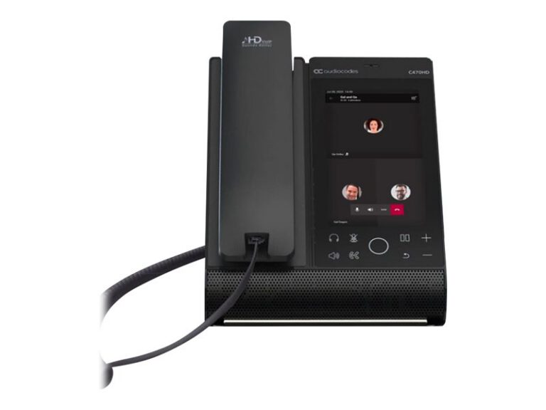 AUDIOCODES - Teams C470HD Total Touch IP-Phone PoE GbE