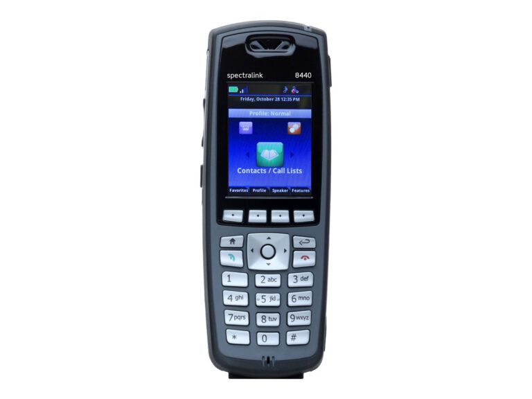 SPECTRALINK - 8440, BK Phone w/ Standard battery w/ LYNC, AU, EU, NZ.