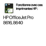 HP 951XL Cyan – Cartouche d’encre grande capacité HP d’origine (CN046AE) – Image 4