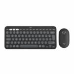 Ensemble Clavier & Souris LOGITECH PEBBLE 2 COMBO – TONAL GRAPHITE (920-012209)