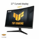 Écran gaming ASUS VG27VQ3B – 27″ incurvé (90LM0A90-B01170) – Image 4