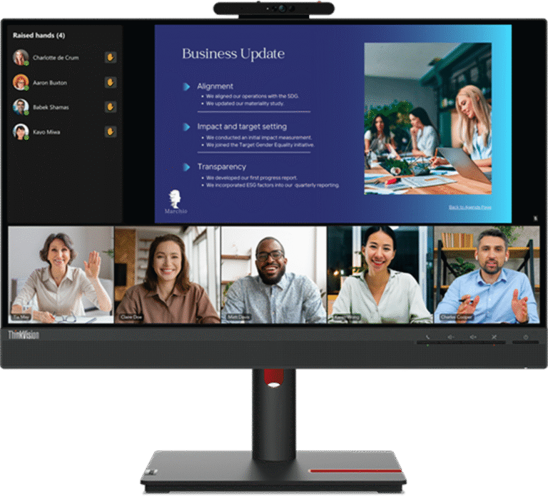 Écran Plat 24″ Lenovo ThinkVision T24v-30 (63D8MAT3EU)