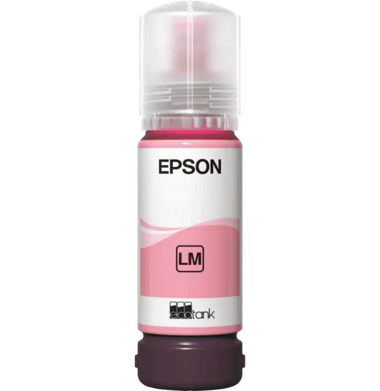 Epson 108 Magenta clair – Bouteille d’encre Epson EcoTank d’origine (C13T09C64A)