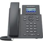 GRANDSTREAM - Essential P Phone, 2 SIP accounts, 2 lines, 2x Ethernet 10/100 PoE, 132x48 (2.41) LCD, no PSU