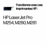 HP 203A Jaune – Toner HP LaserJet d’origine (CF542A) – Image 4