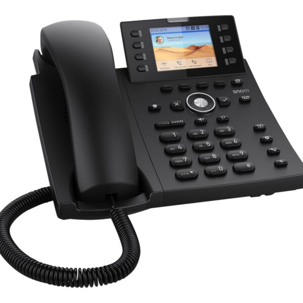 SNOM - D335 Desk Telephone black