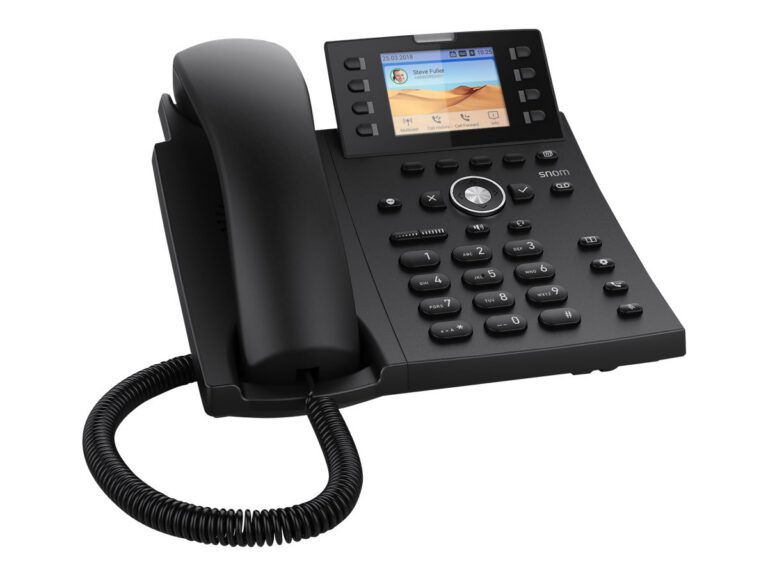 SNOM - D335 Desk Telephone black