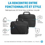 Sacoche Professionel HP 14.1  » pour ordinateur portable – Noir (500S8AA) – Image 16