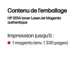 HP 201A Magenta – Toner HP LaserJet d’origine (CF403A) – Image 5